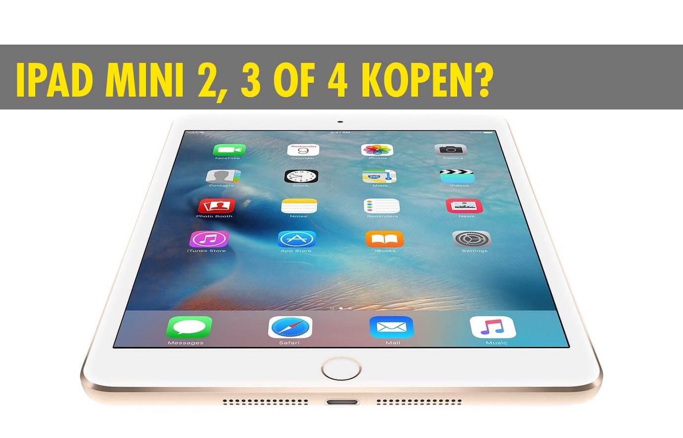 iPad Mini kopen? Een klein, veelzijdig apparaat!