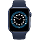 Refurbished Apple Watch Series 6 40 mm aluminium blauw wifi met blauw sportbandje
                            