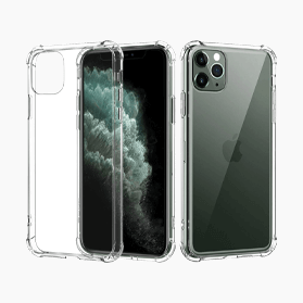 Anti Burst case transparant voor iPhone 11 Pro                            