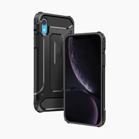 Anti Burst case zwart voor iPhone XR