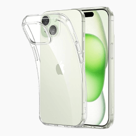 Anti Burst Case Transparent iPhone 15
