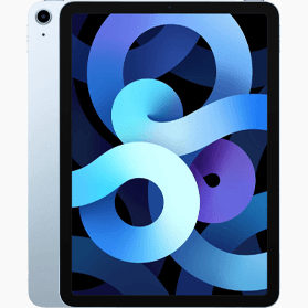 iPad Air 2020 256Go Bleu reconditionné 4G
