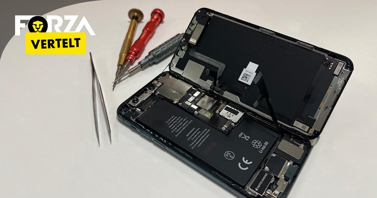 Nieuw bij Forza: batterij optie voor refurbished iPhone 