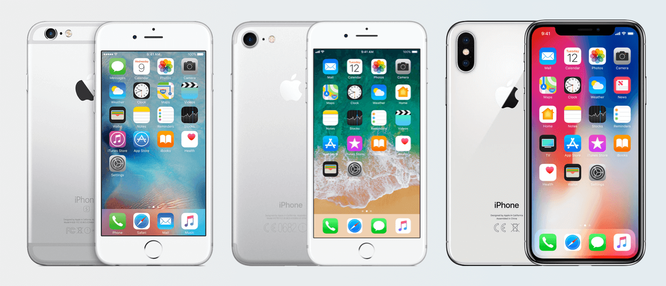 Specifiek Keuze Identiteit De iPhone 6S, iPhone 8 en de iPhone X: welke moet je kopen?